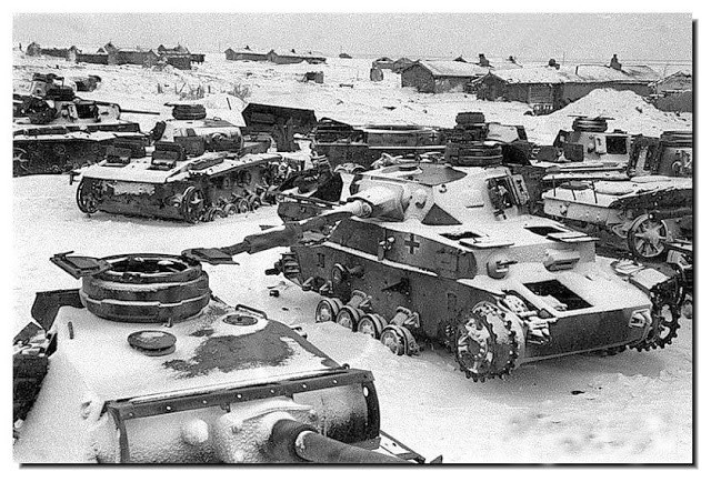 немецкие танки Сталинград