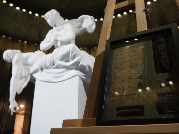 Церемония передачи останков красноармейца Дмитрия Игнатова состоялась в Музее Победы