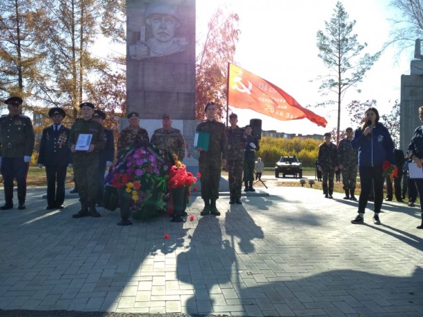 В Новосибирской области прошла торжественная церемония захоронения красноармейца Фишилевича Лазаря М