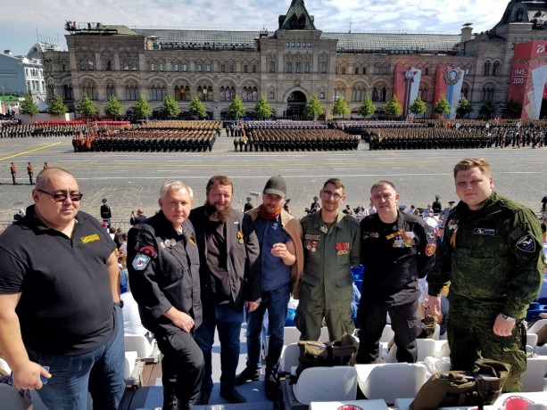 Московские поисковики стали гостями Парада Победы на Красной Площади