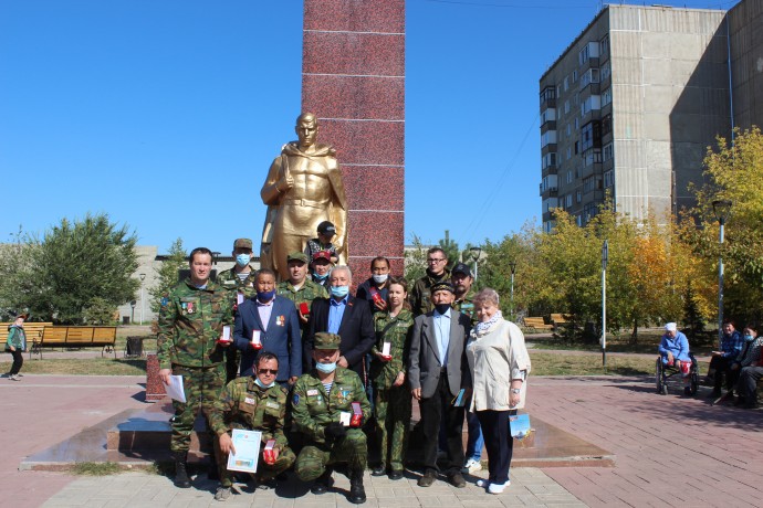 Поисковики Павлодара были награждены памятными медалями, посвященными 75-летию Победы в Великой Отеч