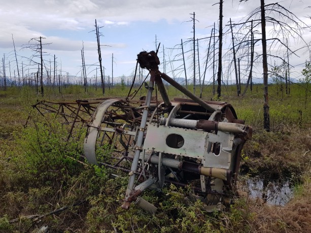 Сахалинские поисковики уточнили обстоятельства падения самолета И-15бис в Смирныховском районе и суд