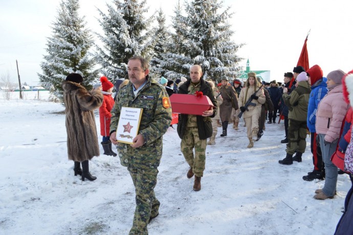 В Республике Башкортостан прошло захоронение красноармейца Кунаккулова Абдулхаира Кутлугильдиновича
