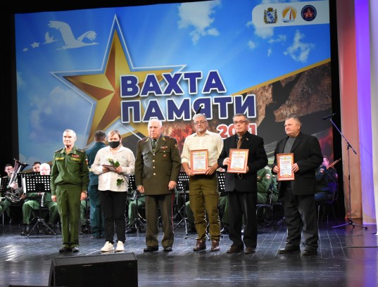 В Курске состоялось торжественное закрытие областной поисковой экспедиции «Вахта Памяти-2021»