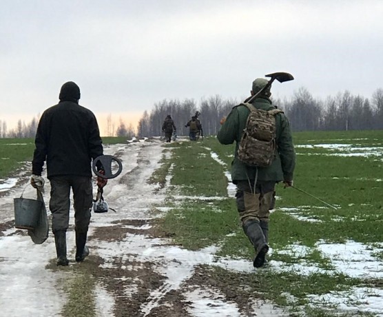 Неизвестного красноармейца обнаружили московские поисковики отряда «Росич» в Смоленской области