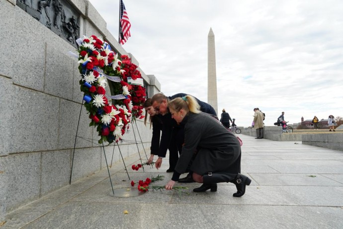 В Соединённых Штатах Америки почтили память Неизвестного солдата