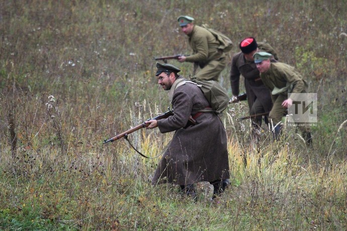 Московские поисковики отряда «Росич» приняли участие в военно-исторической реконструкции в Республик
