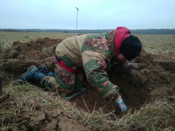 Останки одного красноармейца обнаружили поисковики отрядов «Витязь» и «Москва» в Тверской области