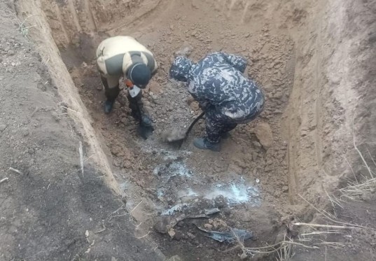 Поисковики обнаружили в Семикаракорском районе Ростовской области место падения немецкого супер-истр