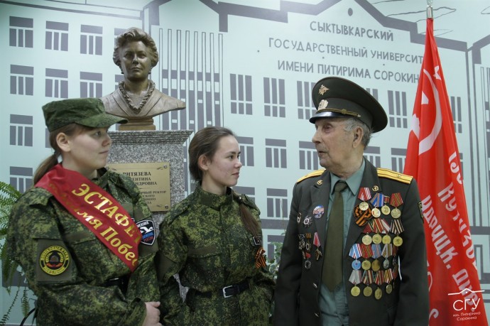 Поисковики Республики Коми принимают участие в патриотической акции «Знамя Победы»