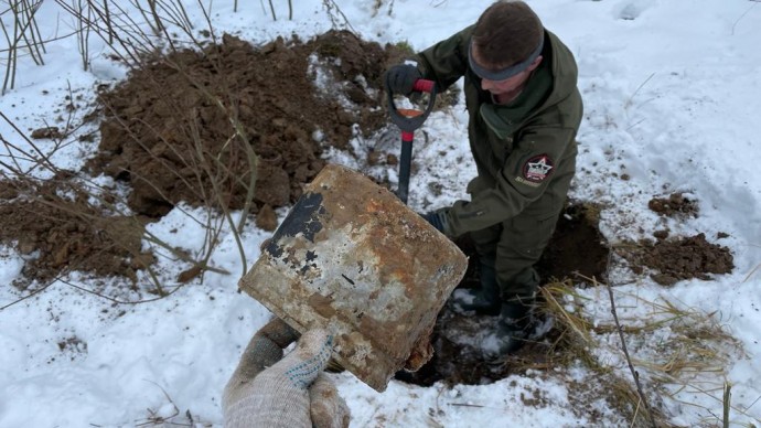 Четырех неизвестных красноармейцев обнаружили поисковики отряда «Пионер» в Зубцовском районе
