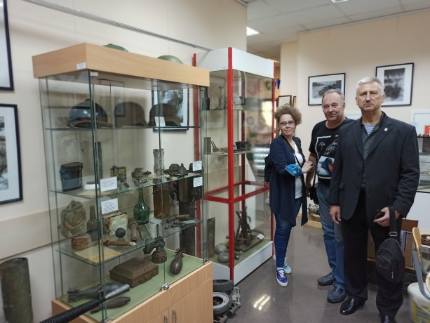 Воины-интернационалисты посетили музей поискового отряда «Витязь»
