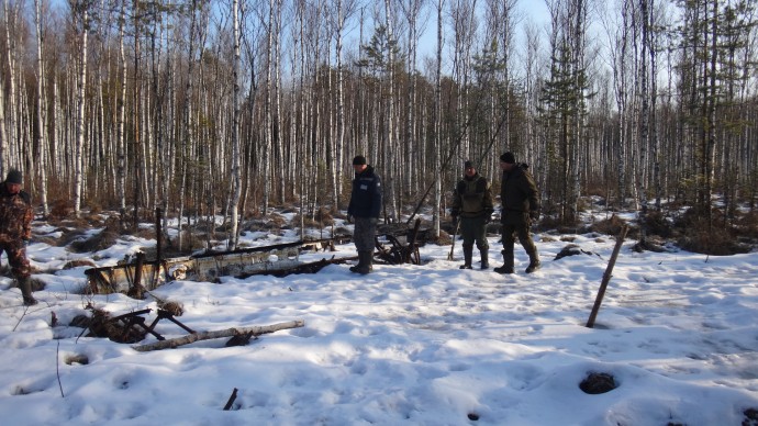 Поисковики Татарстана обследовали место падения самолета Пе-2: обнаружены останки одного из членов э