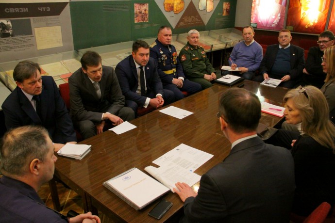 В Челябинске обсудили реализованные проекты и высказали предложения по увековечению подвига Танкогра