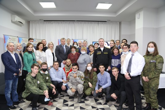 Астраханские поисковики встретились с Губернатором области