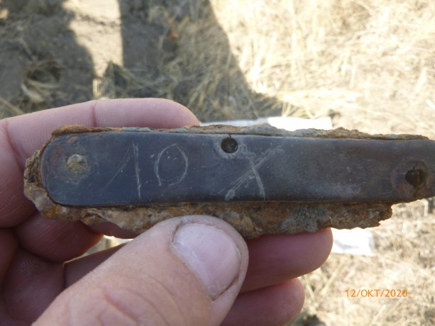 Поисковики Нижнего Новгорода и Ингушетии нашли подписной перочинный нож