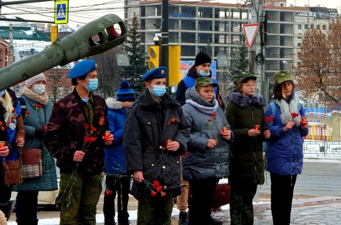 В Ивановской области прошли мероприятия, посвящённые Дню Неизвестного солдата