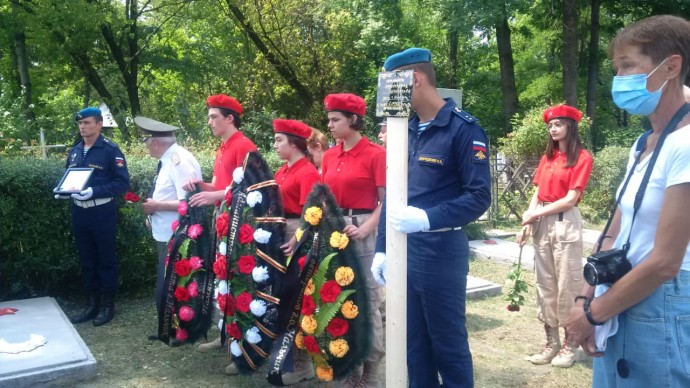В Нальчике прошло перезахоронение останков красноармейца Сергиенко Андрея Васильевича