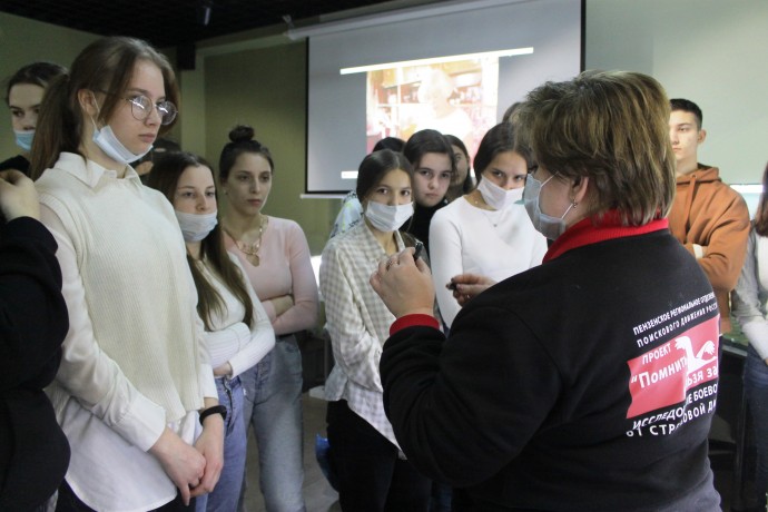 В День героев Отечества в музее пензенских поисковиков прошли экскурсии для школьников и студентов