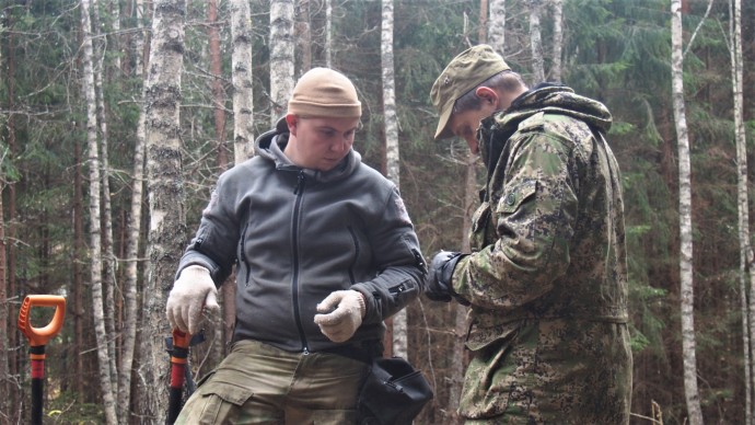 Московские поисковики отряда «Прорыв» провели разведывательный выезд в Калужской области