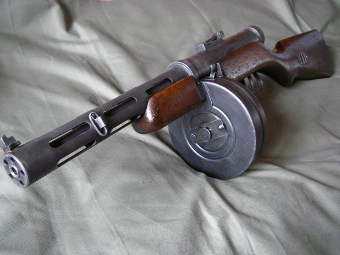 Пистолет-пулемет системы Дегтярева образца 1940 года(ППД-40).