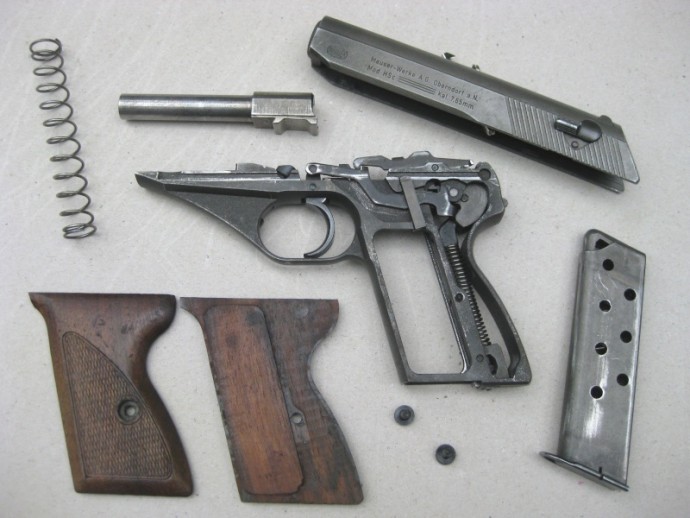 разборка Mauser HSc