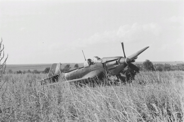 Вынужденная посадка  Ju-87