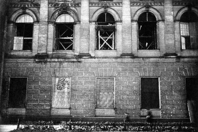 окна блокадного Ленинграда