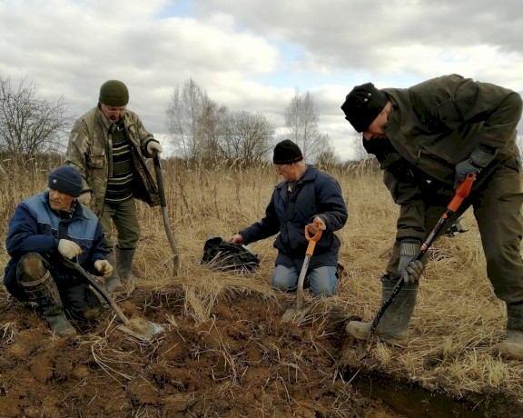 Останки неизвестного красноармейца обнаружили поисковики отряда «Каскад»
