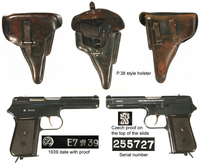 пистолет CZ Vz.38
