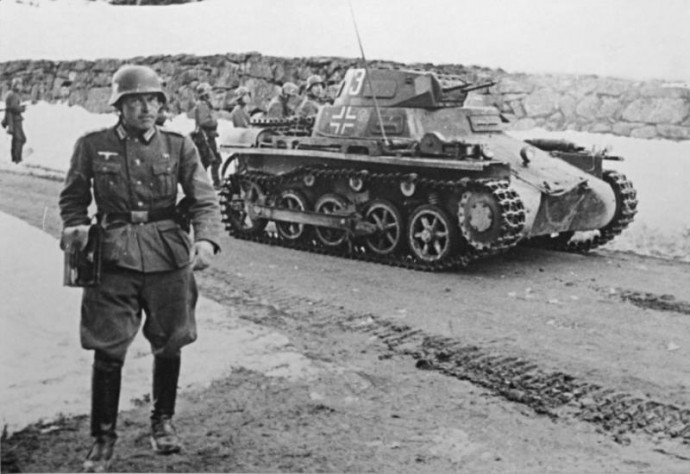 немецкий танк PzKPfw I Ausf.B