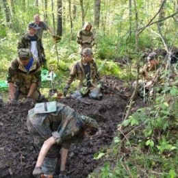 Останки 18 бойцов РККА обнаружили поисковики отряда «Рубин» 1