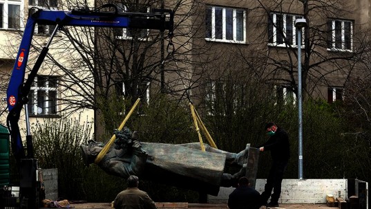 МИД Чехии отказался передать России снесенный памятник маршалу Коневу
