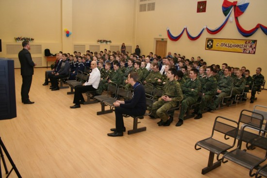 Участники фонда «Эстафета поколений» провели встречу с воспитанниками Карельского кадетского корпуса 1