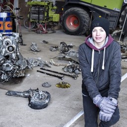 Школьник в Дании откопал Messerschmitt