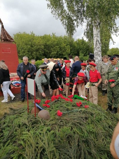 25 бойцов РККА перезахоронены в с.Александровка Белгородской области 7