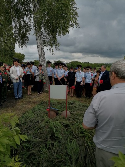 25 бойцов РККА перезахоронены в с.Александровка Белгородской области 9