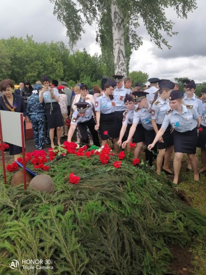 25 бойцов РККА перезахоронены в с.Александровка Белгородской области 2